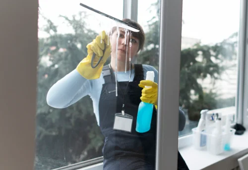 Nettoyage de vitres intérieures et extérieures au Caire